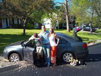 Mon premier trajet en voiture