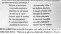 Vers du temps de guerre : sens double et contraire