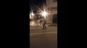 Idiot on a skateboard