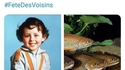 tweet "fêtes des voisins" de mauvais goût