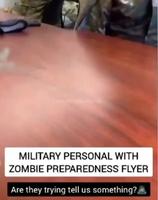 Ce serait une vidéo de militaire se préparant à une pandémie de zombie 