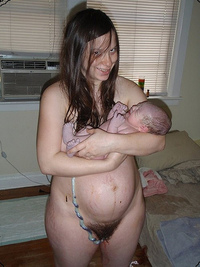 Une maman comblée