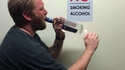 Ne pas fumer d'alcool