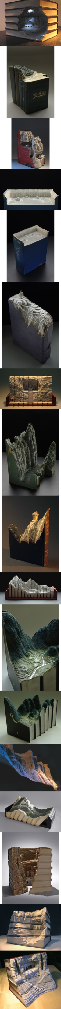 Livres sculptés