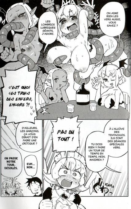 tome 8 de interspecies reviewers 
un de mes mangas préféré qui combine un parfait mélange de ecchi et de comédie ^^
il y a eu un anime mais le manga est encore en cours :3