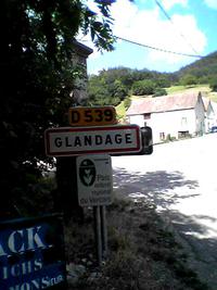 Glandage village