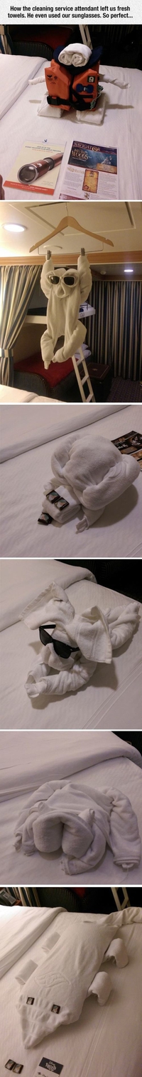 Origami de serviettes