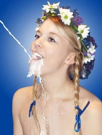Jeune fille à la couronne de fleurs