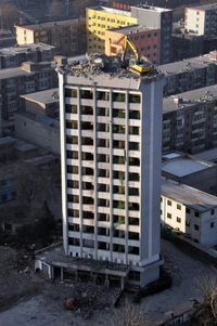 Chantier de démolition