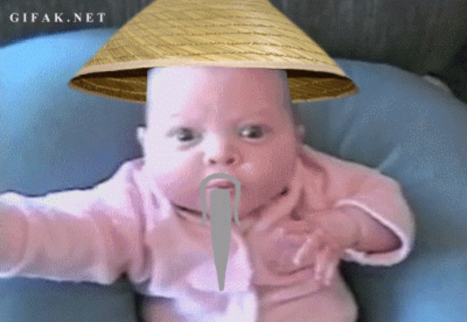 Kung fu baby