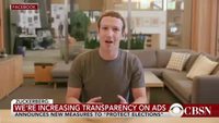 Intervention télévisée de Mark Zuckerberg