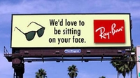 Publicité Rayban