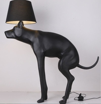Lampe-chien avec son variateur de lumière
