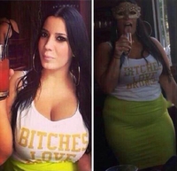 Instagram vs en vrai 