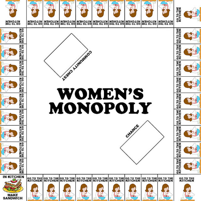 Un Monopoly pour les femmes.