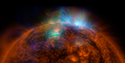 Première image du soleil depuis le telescope NuSTAR