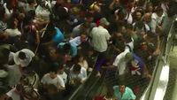 Chaos dans le métro brésilien à São Paulo suite à une grève des bus