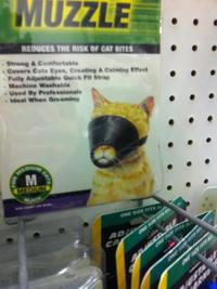 Muselière pour chat