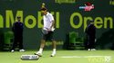 Federer et son coup entre les jambes