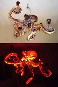 Lustre pieuvre