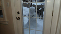 Bonhomme de neige inquiétant