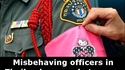 En Thaïlande, l'officier qui s'est mal conduit doit porter un brassard "Hello Kitty"...
