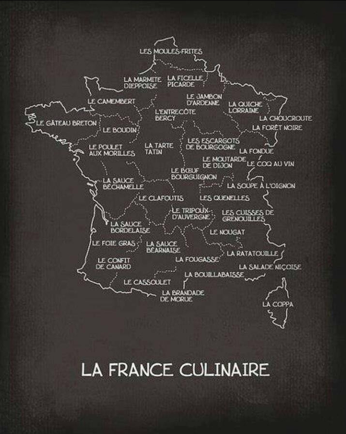 Le tour de France des principales spécialités par région
