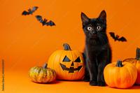 Halloween cat