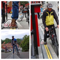 Escalator à vélo en Norvège