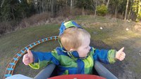 Montagne russe pour enfant