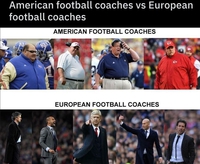 Entraîneurs américains comparés aux entraîneurs européens
