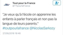 Le français je le parle très mieux que vous