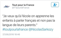 Le français je le parle très mieux que vous