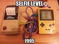 Selfie en 1995
