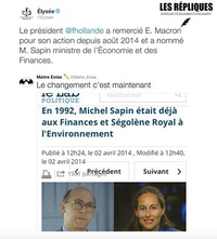 Le changement, c'était maintenant