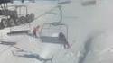 Garder les distances sociales au ski