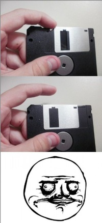 Les joies de la disquette