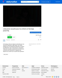 L'éducation sexuelle pour les enfants en Norvège
