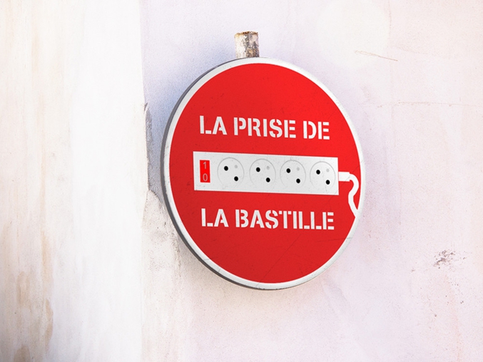 La Bastille.