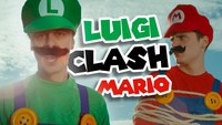Luigi clash Mario