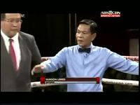 Un combat de boxe