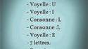 les chiffres et les lettres 