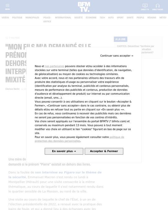 Et vous savez ce que l'on en fait des idoles anciennes, hein ?! ;)
630, en Orient : « Mais que fais-tu ô 'Amr ? » 

En même temps, comme dirait le collègue d'un ami, Eric Z., si elle avait appelé son fils Pierre, le problème aurait été réglé ! Qui prévient le CNRS, Libération et les sociologues que le Grand Remplacement, ça existe ? :]

La République Français, 150 ans de blagues et génocides culturelles :/