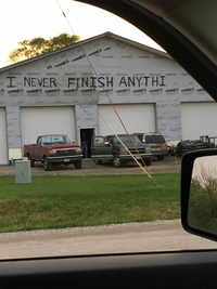 Je ne finis jamais r