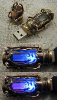 Clef USB Steam Punk