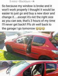 Remplacement de portière