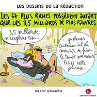 Riches et pauvres dans le même monde