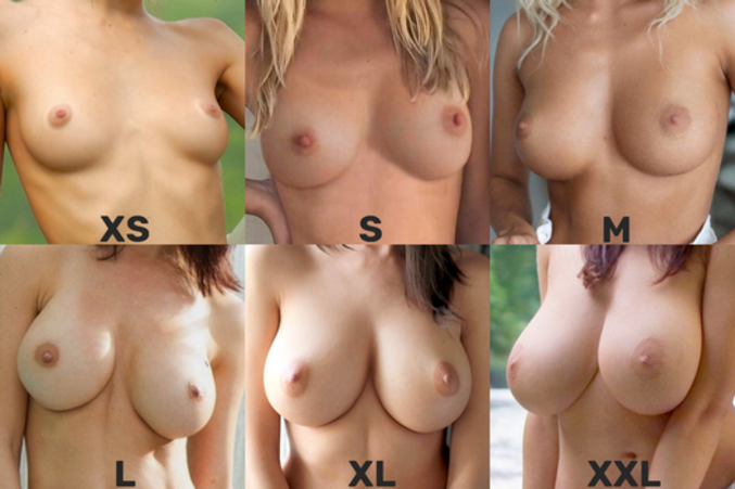 Quelle taille de seins préférez vous ? 