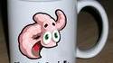 Une antiquité : un mug avec l'ancien logo de LLB