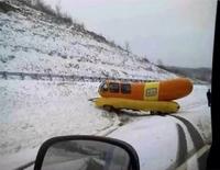 C'est un chien-chaud, mais qui n'aime pas le froid, t'vois !?